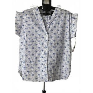 Carole Womens Floral Pajama Set Shorts & Top NWT